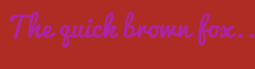 Image with Font Color AE23A5 and Background Color AE2C23